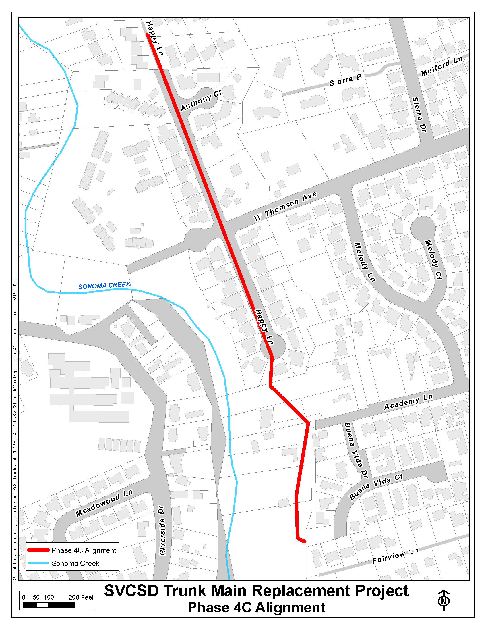Sonoma Water SVCSD Sewer Trunk Main Replacement Project